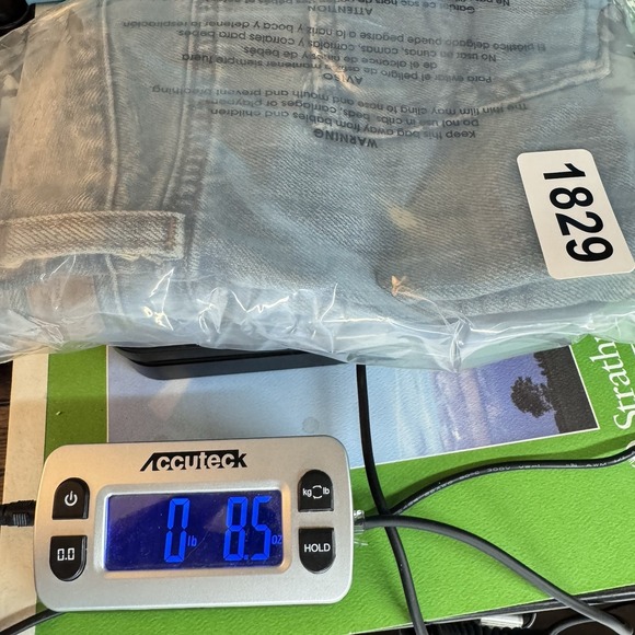 Abercrombie Fitch Denim Micro Mini Skirt SZ 2 Distressed Y2K Grunge Retro Y2K - Picture 8 of 8